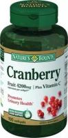 Концентрат ягод клюквы, равный 4200 мг свежих ягод с витамином С
