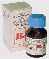 Тиамина бромида таблетки