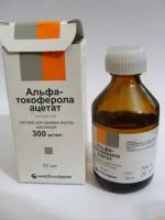Альфа-Токоферола ацетата (Витамина E) раствор для инъекций в масле (alfa-Tocopherol acetate (vitamin E) solution for injections in oleum)