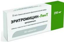 Эритромицин-ЛекТ